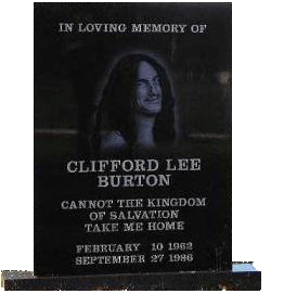 Náhrobek Cliffa Burtona